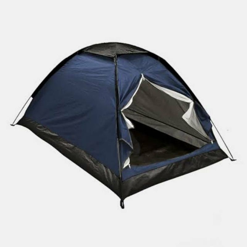 Tenda camping terpal 2-3 Orang kemping outdoor - tenda army - tenda kamuflase - tenda alas terpal