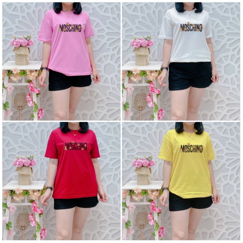 KING-MOSCHINO BABY KAOS UNISEX KAOS PRINTING KAOS KEREN KEKINIAN KAOS WANITA