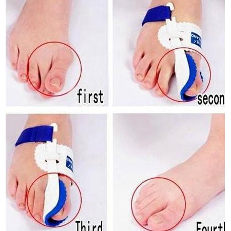 PELURUS JEMPOL KAKI, HALLUX VALGUS. SPLINT , BUNION PAD, NIGHT SPLINT