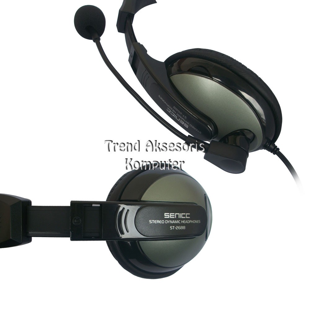 Senic ST-2688 Headset Multimedia with Mic / Micro Kingdom MK2688