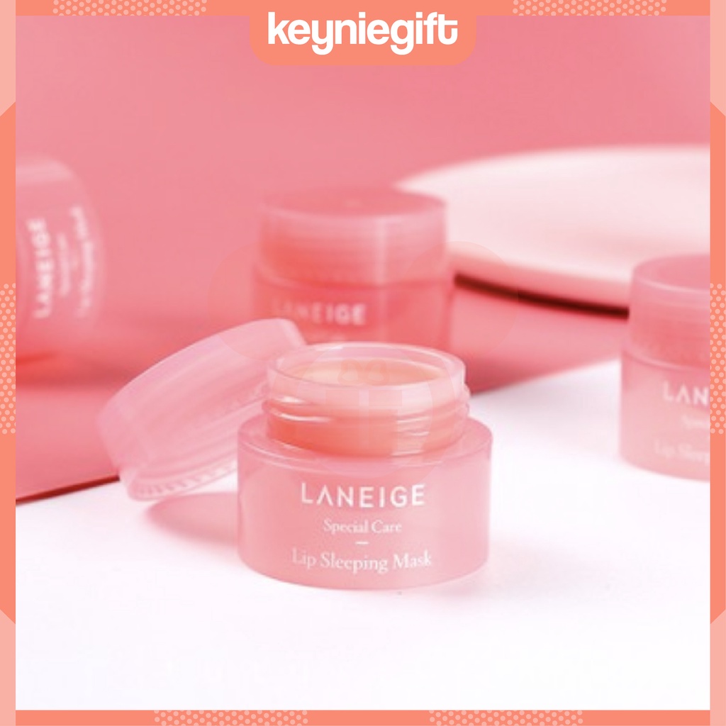 LANEIGE Lip Sleeping Mask Night Sleep 3gr Maintenance Moistened Lip Balm Pink Korea LN001