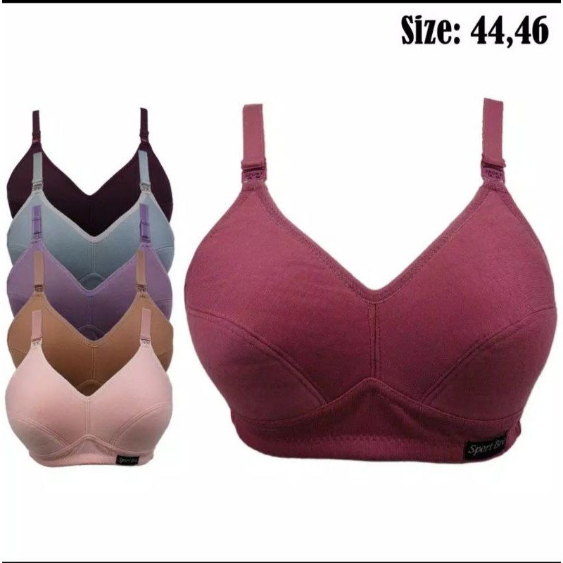 BH SPORT BRA JUMBO UK 34,36,38,40,42,44,46 BH IBU FULL CUP MURAH MERIAH, BH SRIKANDI FULL CUP,, MIRI