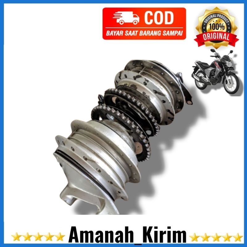 Tromol Belakang Fullset Original Copotan Megapro Mono