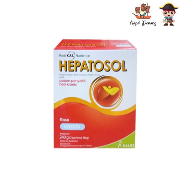 

(BISA COD) Hepatosol Vanila 240 gram