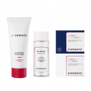 ✦SINAR✦ Everwhite (Ever White) Be Bright Facial Wash | Essence Toner | Day Cream | Night Cream | Axillary Cream