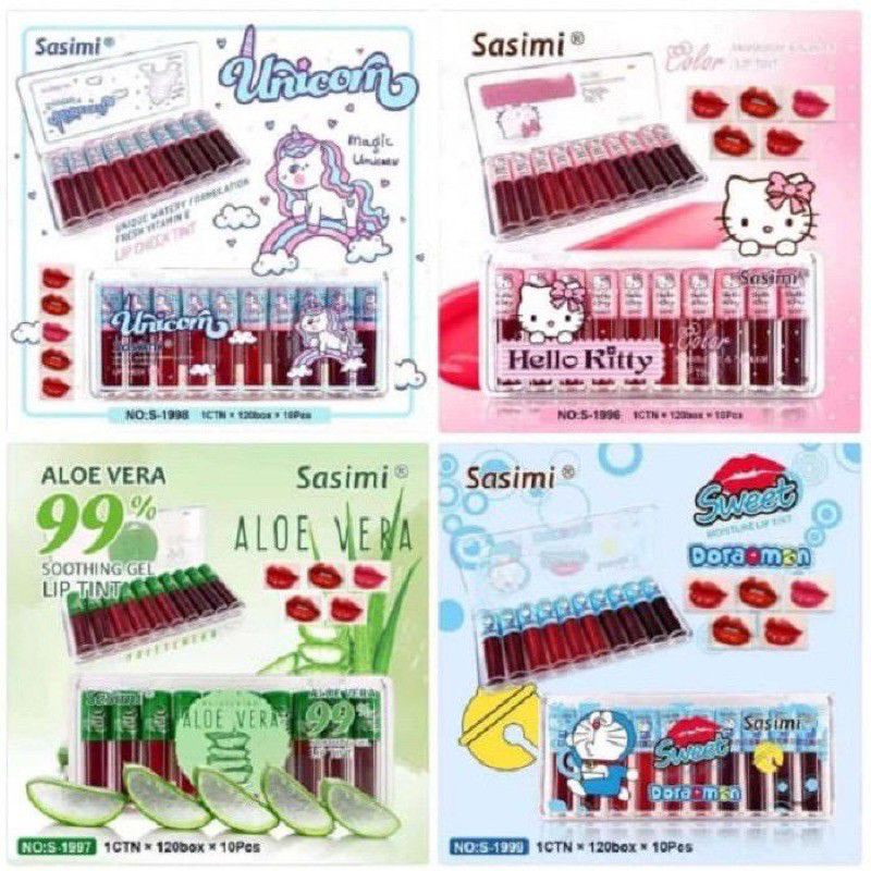 [ISI 10PCS] LIPTINT SASIMI MINI KARAKTER PAPAN