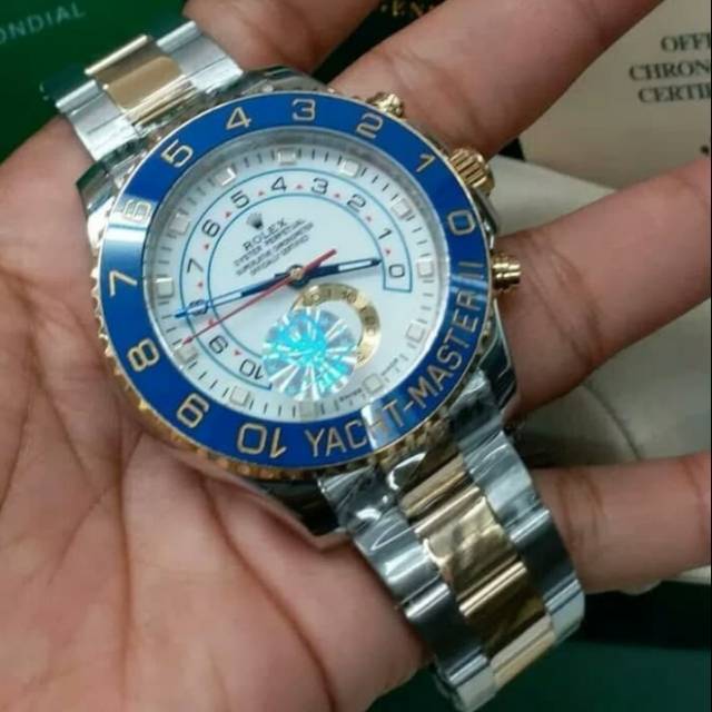 Jam Tangan Pria Rolex YatchMaster II Automatic Super Premium AAA
