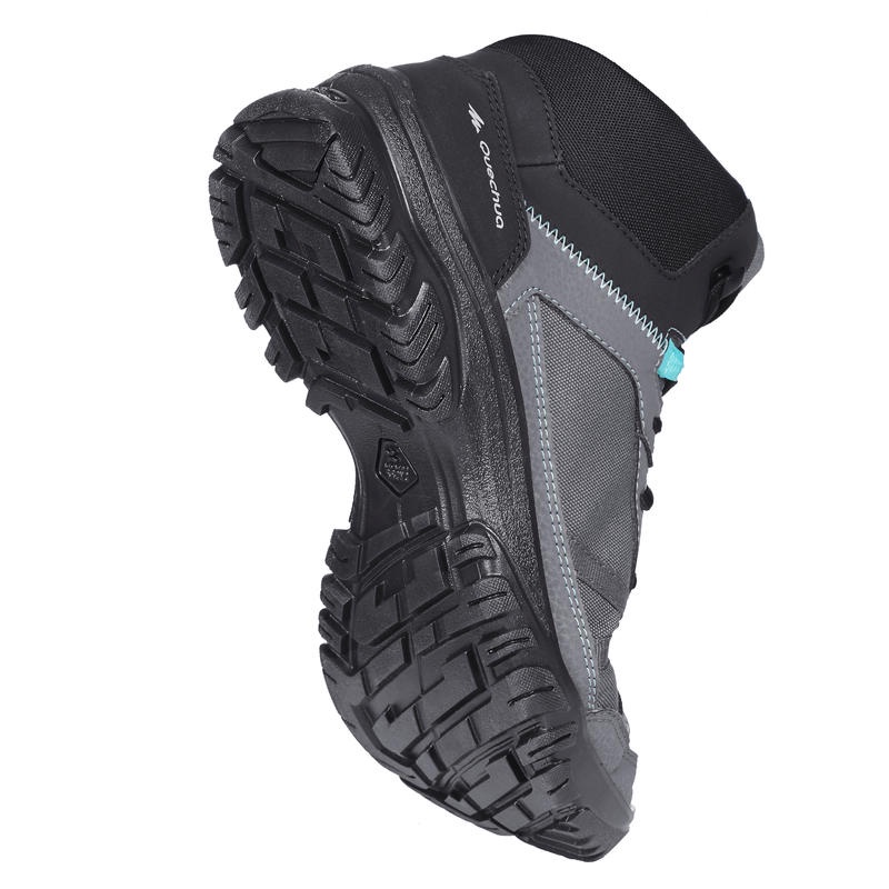 QUECHUA NH100 Mid Sepatu Boot Gunung Wanita Hiking Trekking