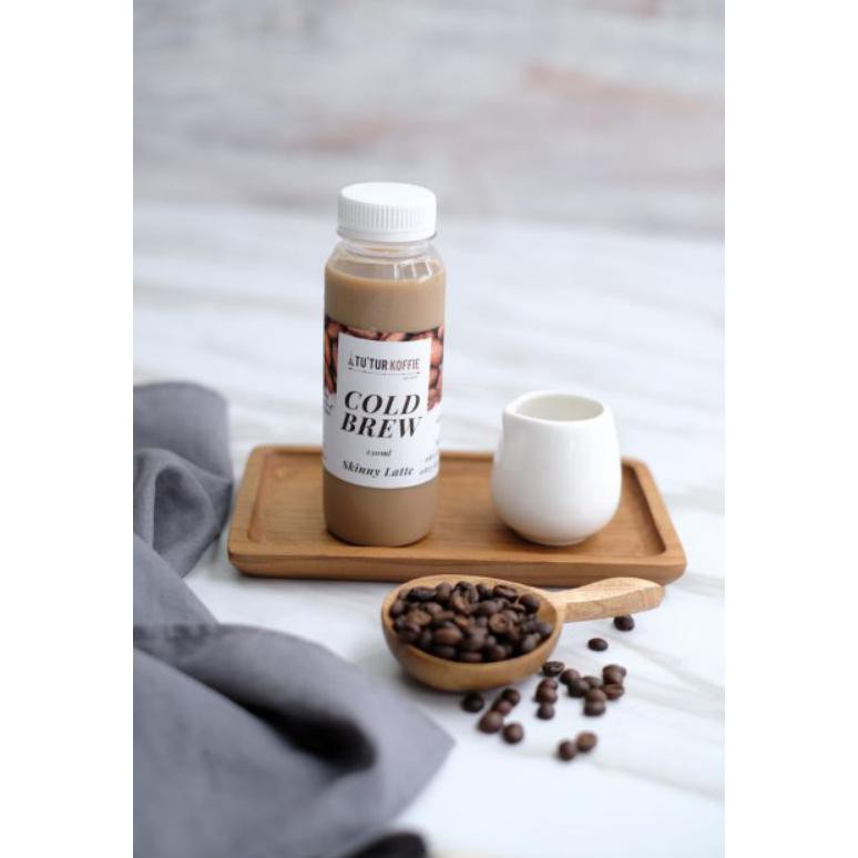 

Skinny Latte Cold Brew Coffee - Kopi Susu Cold Brew 250ml Fresh Brew Everyday