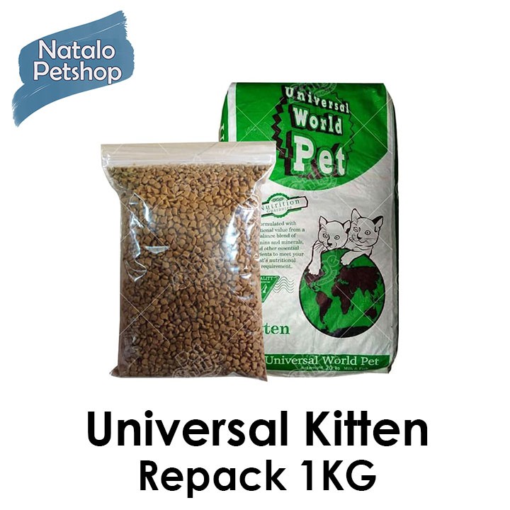 Universal Kitten 1KG / Makanan Anak Kucing Premium Murah