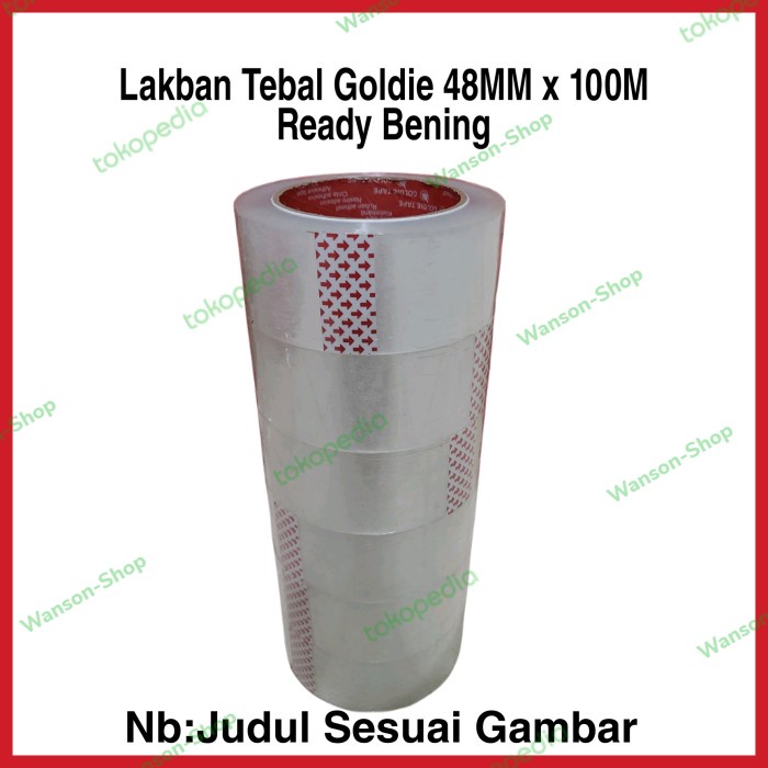 

Jual Lakban Tebal Joyko 100 Meter Gilaa!!!