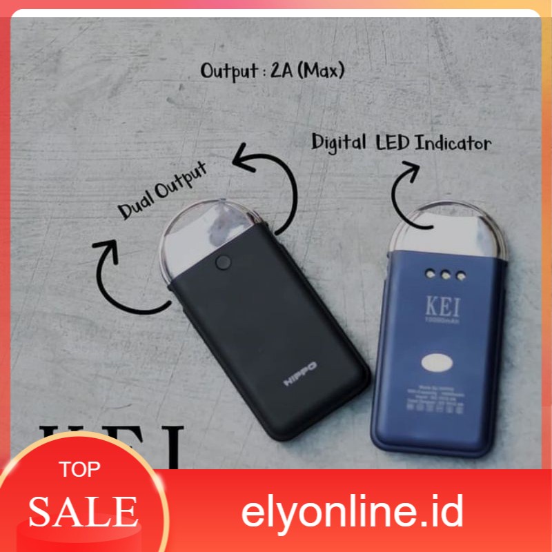Powerbank Hippo kei 10000 mah