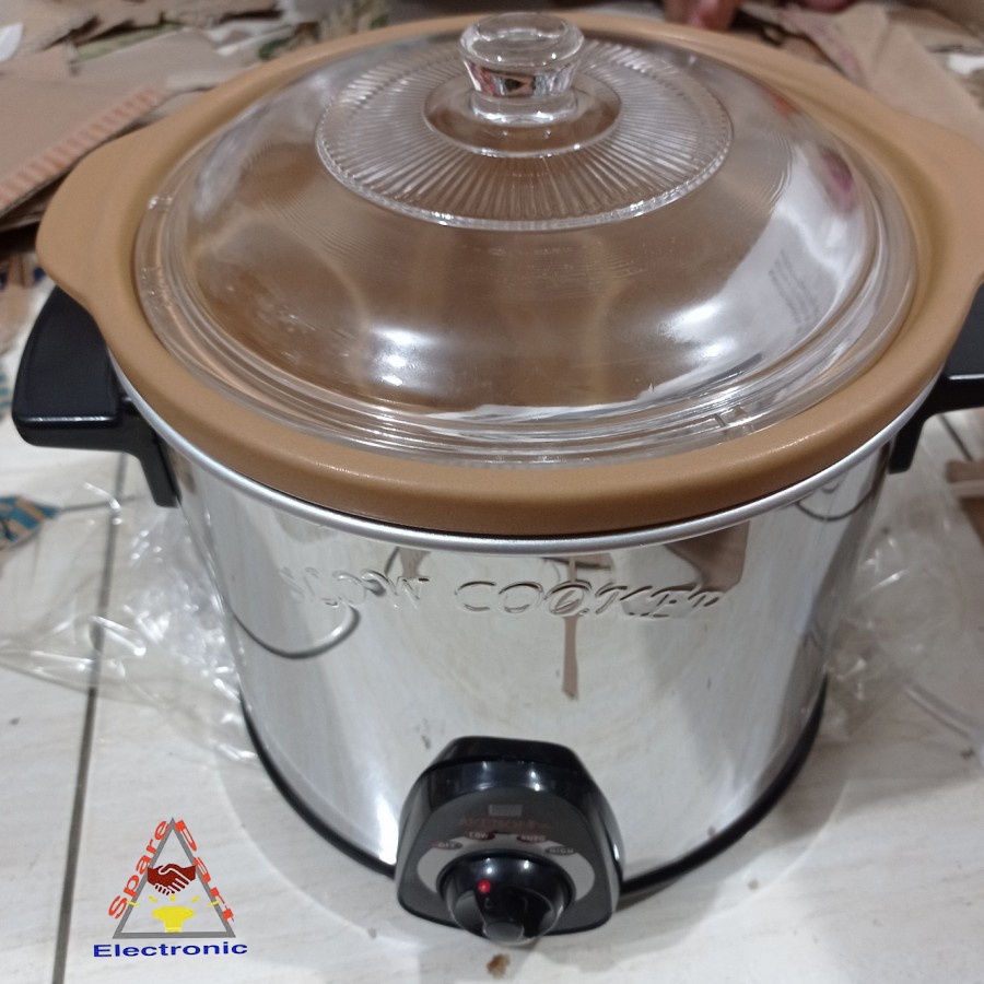 Slow Cooker Akebonno 3,5 Liter bahan kramik