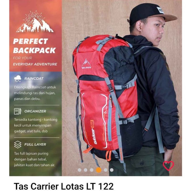 TAS CARRIER/TAS GUNUNG 50-55 Ltr/TAS GUNUNG-CARRIER 60 ltr