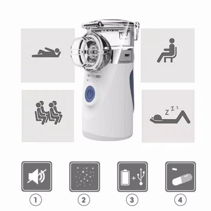 Nebulizer inhale alat uap terapi pernafasan asma/terapi sesak nafas