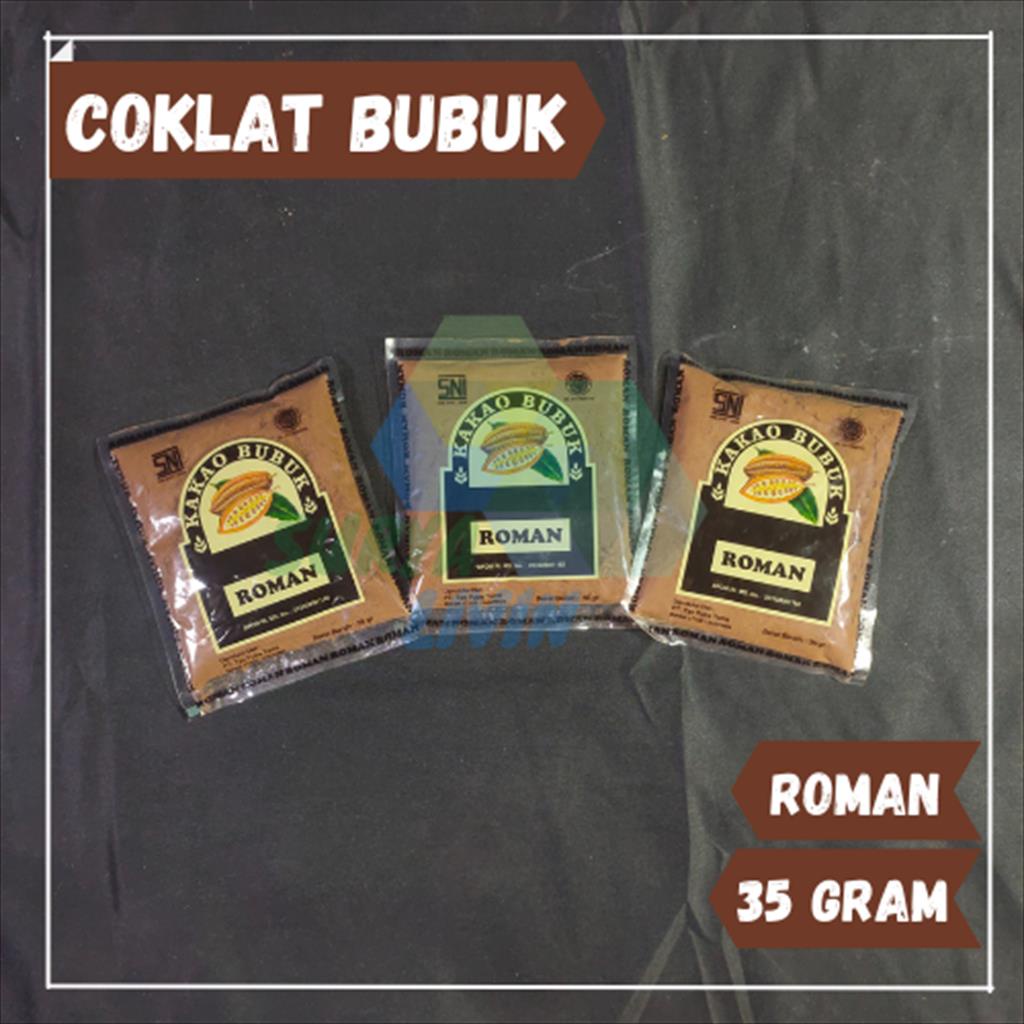 

Choco Powder Coklat Bubuk Roman isi -/+35gram / Kakao Bubuk Roman