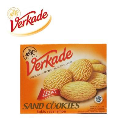 [HALAL] Verkade Sand Cookies Kukis Rasa Lemon 50gr