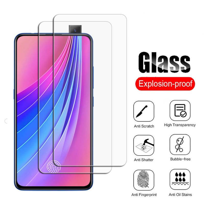 Tempered Glass Pelindung Layar vivo Y53 Y55 Y51 V5 Lite V7 V9 Y71 V11 V15 S1 Y11 Y12 Y15 Y17 Y19 Y91c