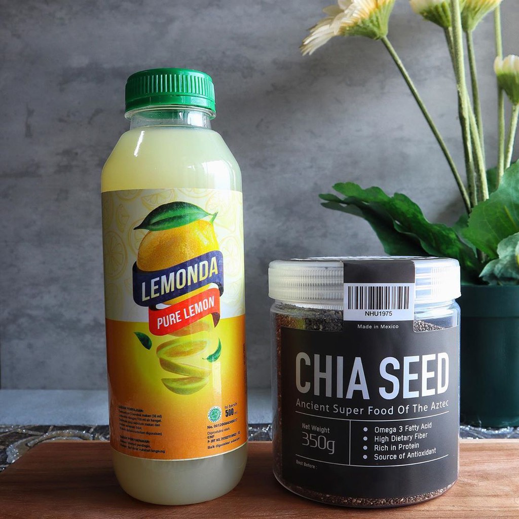 Chia Seed Organik Lemonda Diet Sehat Meningkatkan Kesehatan Pencernaan