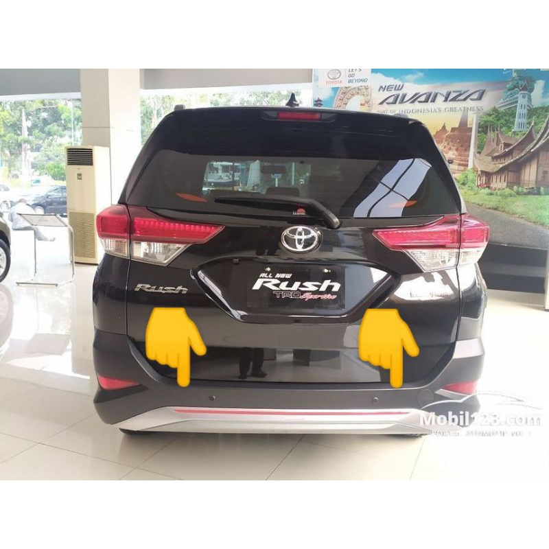 Bumper Bemper belakang all new rush terios 2018/2021 original
