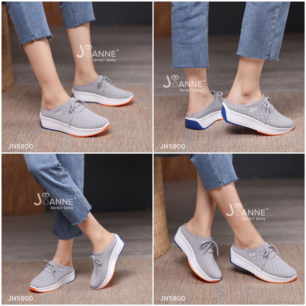 JOANNE Casual Slop Sneakers Shoes #JN5800 ORIGINAL