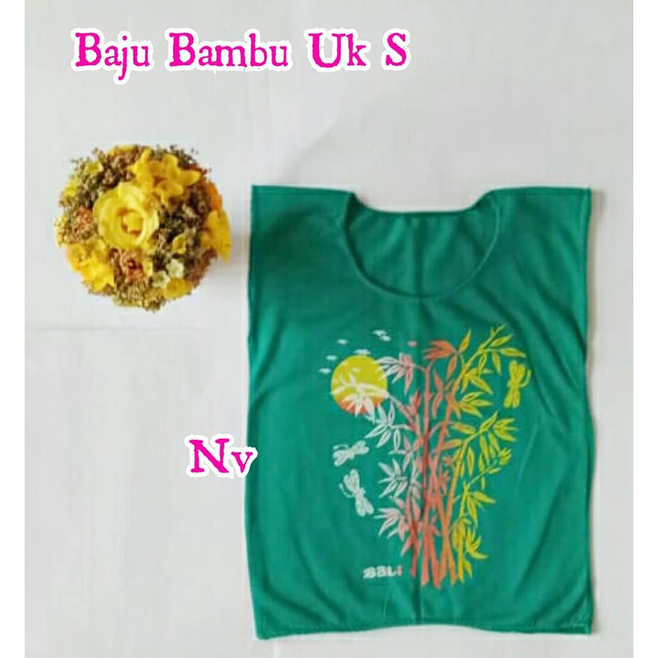 BAJU ANAK BAMBU UK.S ( UMUR 0 - 1 TAHUN )