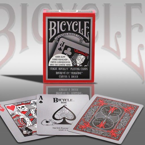 BICYCLE TRAGIC ROYALTY playing card kartu remi poker sulap import