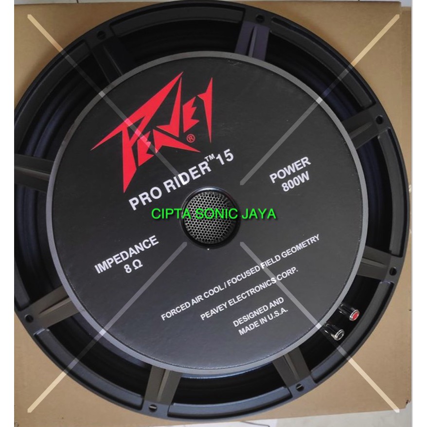SPEAKER PEAVEY 15 INCH PRO RIDER FULL RANGE 15 IN PRORIDER