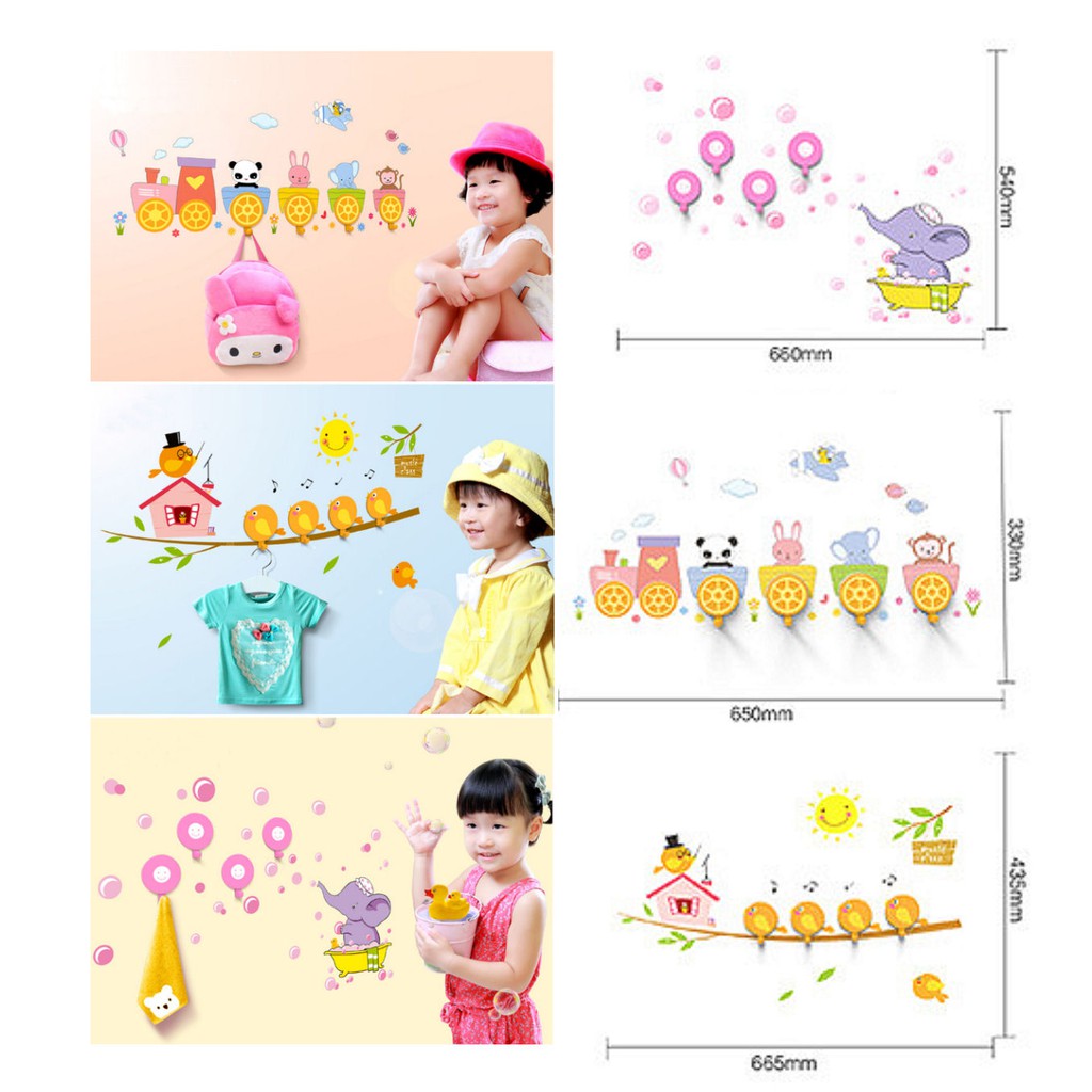 [JOYLEEN BEBE] Hook Sticker/Sticker Gantungan/Gantungan Unik/Sticker murah