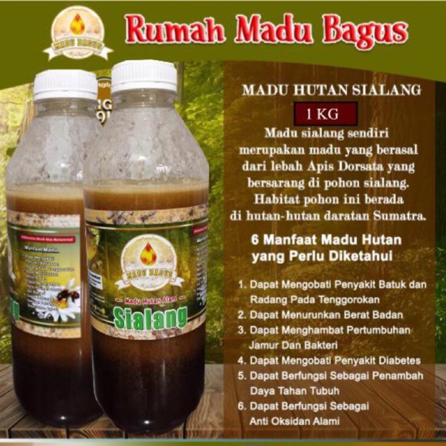 

MADU BAGUS-RAW HONEY ORGANIC 1 kg