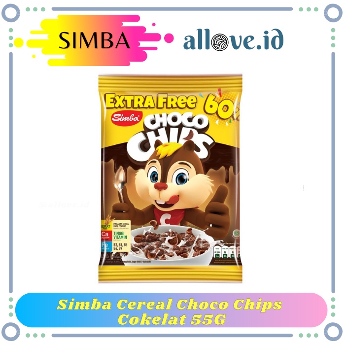 

Simba Cereal Choco Chips Cokelat 55G