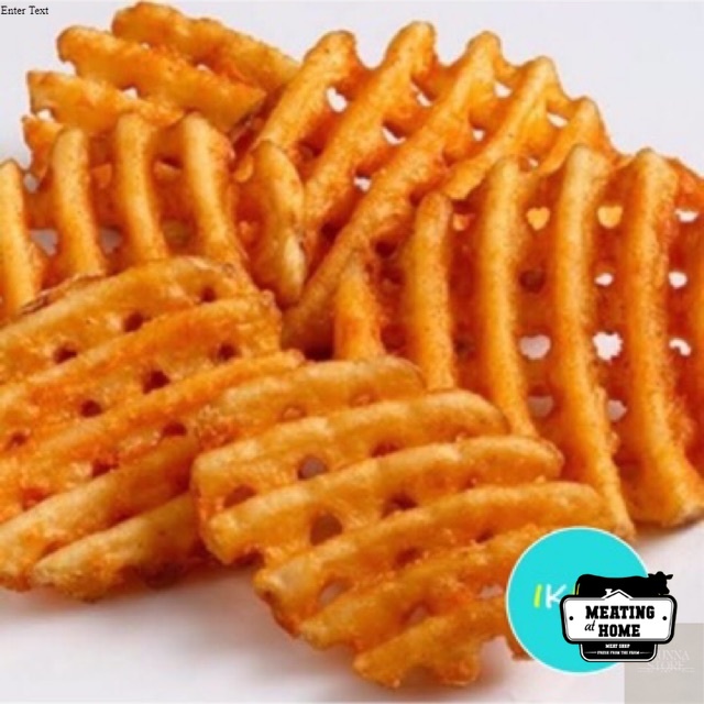 

Kentang Goreng Waffle / Frozen Food 1 KG / Siap
