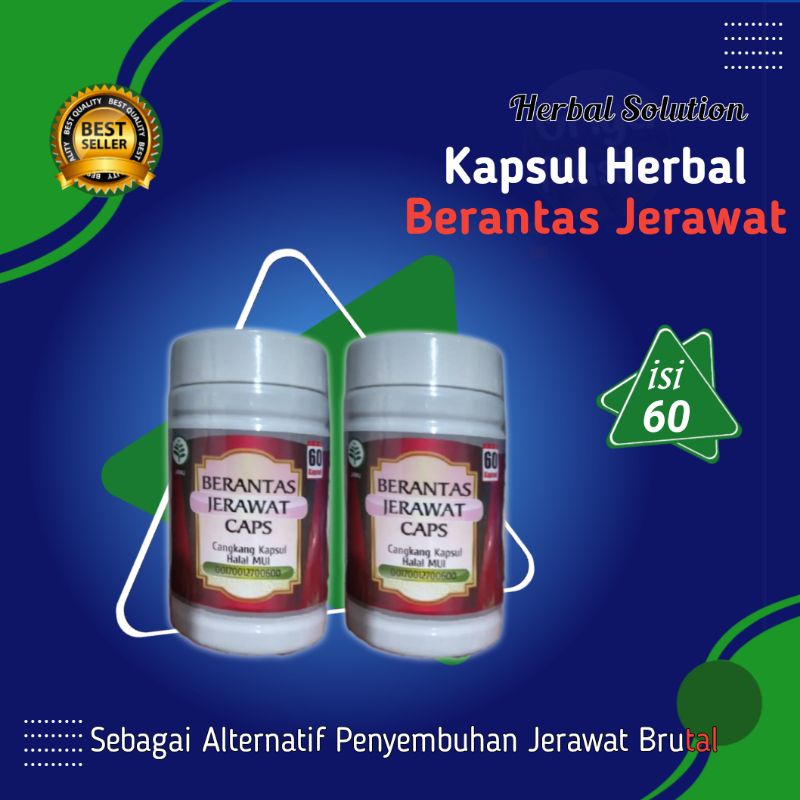 

Herbal Berantas Jerawat Kapsul Ataai Jerawat Bersih Wajah Aman Asli