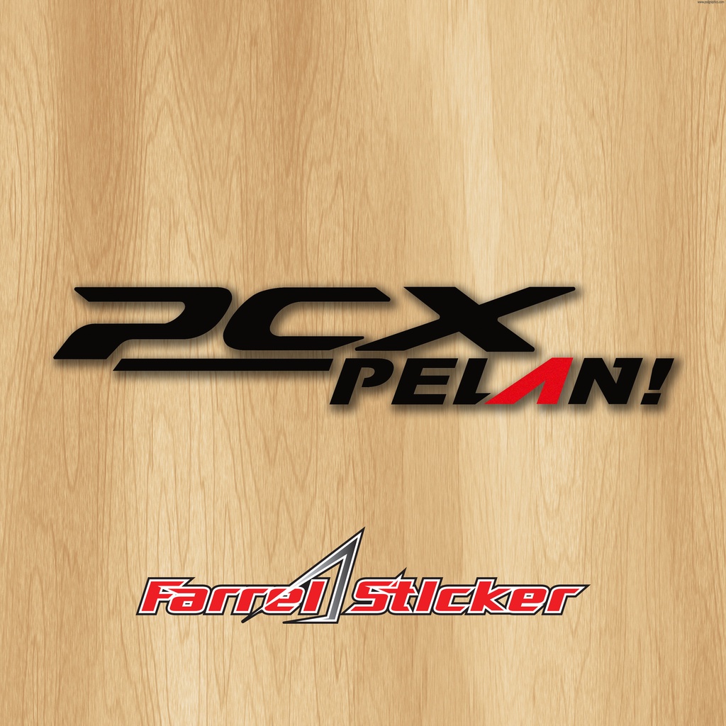 Stiker cutting sticker PCX PELAN!