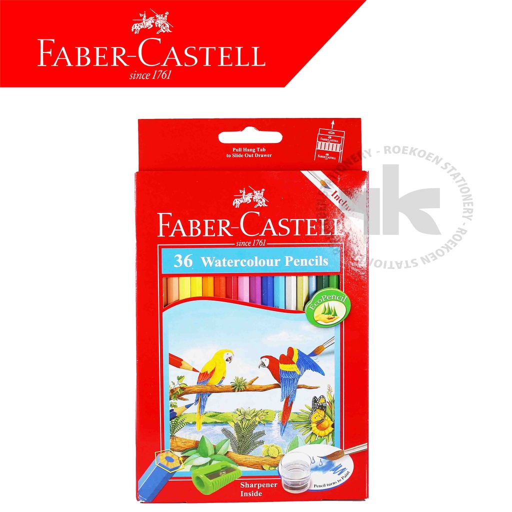 

Faber Castell Parrot Pensil Warna 36 Panjang Watercolour 114466