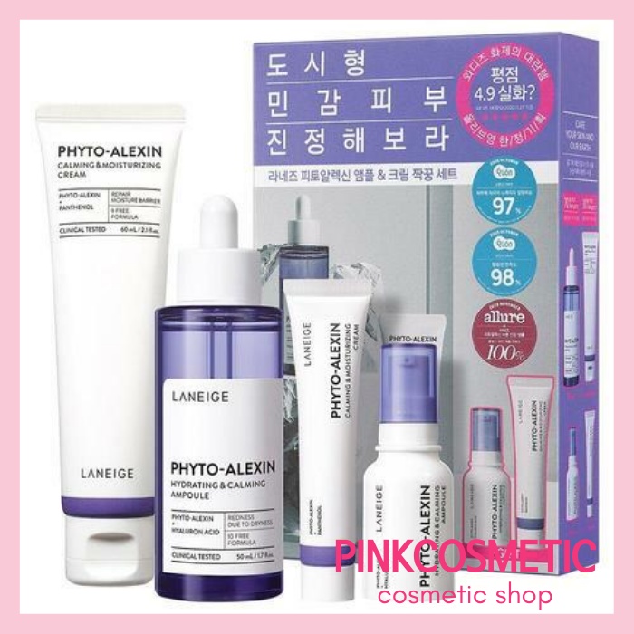 LANEIGE Phyto-Alexin Ampoule 50ml &amp; Cream 60ml Special Set