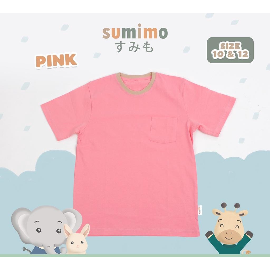 Sumimo T-Shirt Ringers per 2 pcs / Baju Anak