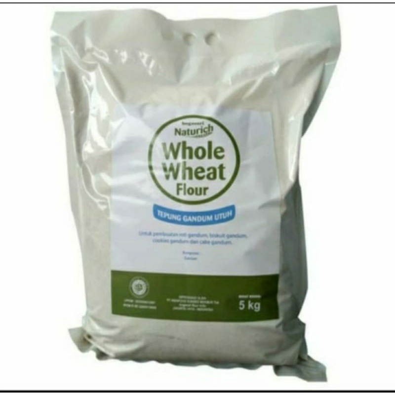 

TERIGU NATURICH WHEAT BRAND 5 KG