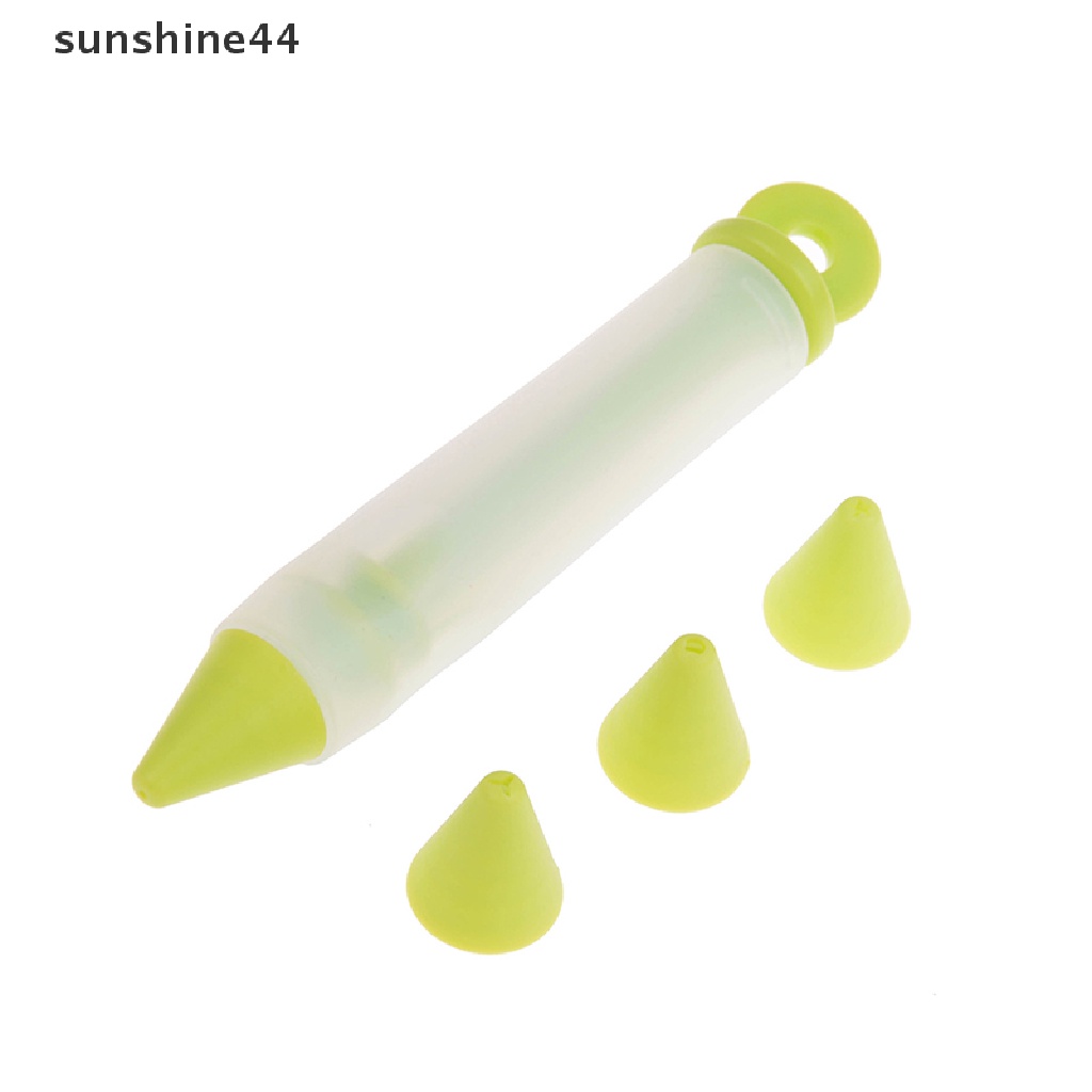 Sunshine Pen Icing Piping Bahan Silikon Untuk Dekorasi Kue / Coklat  .