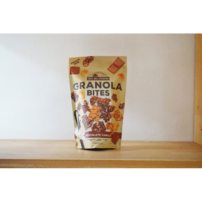 

East Bali Cashews Granola Bites Chocolate Vanilla 125g
