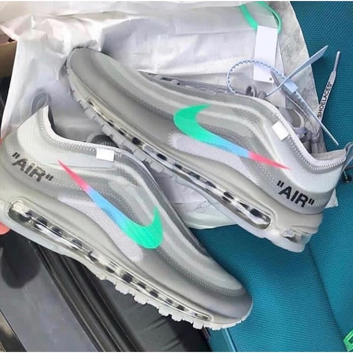 air max 97 off white silver