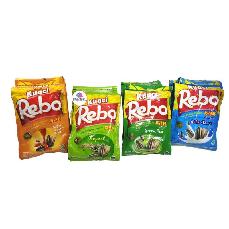 

Kuaci Rebo - Netto 10 bks x 13 gr