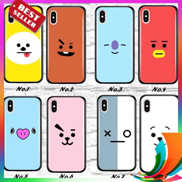 【TERBARU】 PREMIUN Case Hp Glass MOTIF BTS21 VERSI 3 SAMSUNG J5 2015