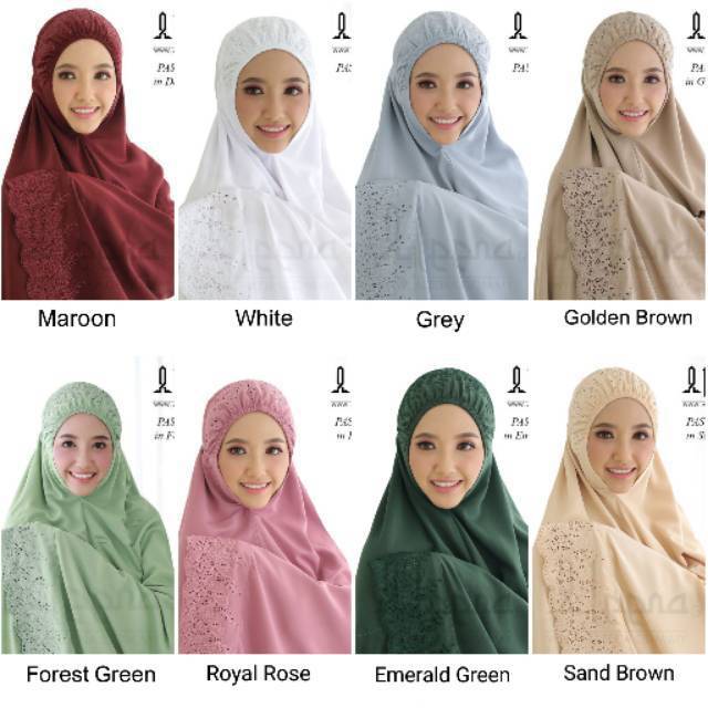 SITI KHADIJAH_MUKENA SITI KHADIJAH MODEL BARU KHADIJAH RENDA