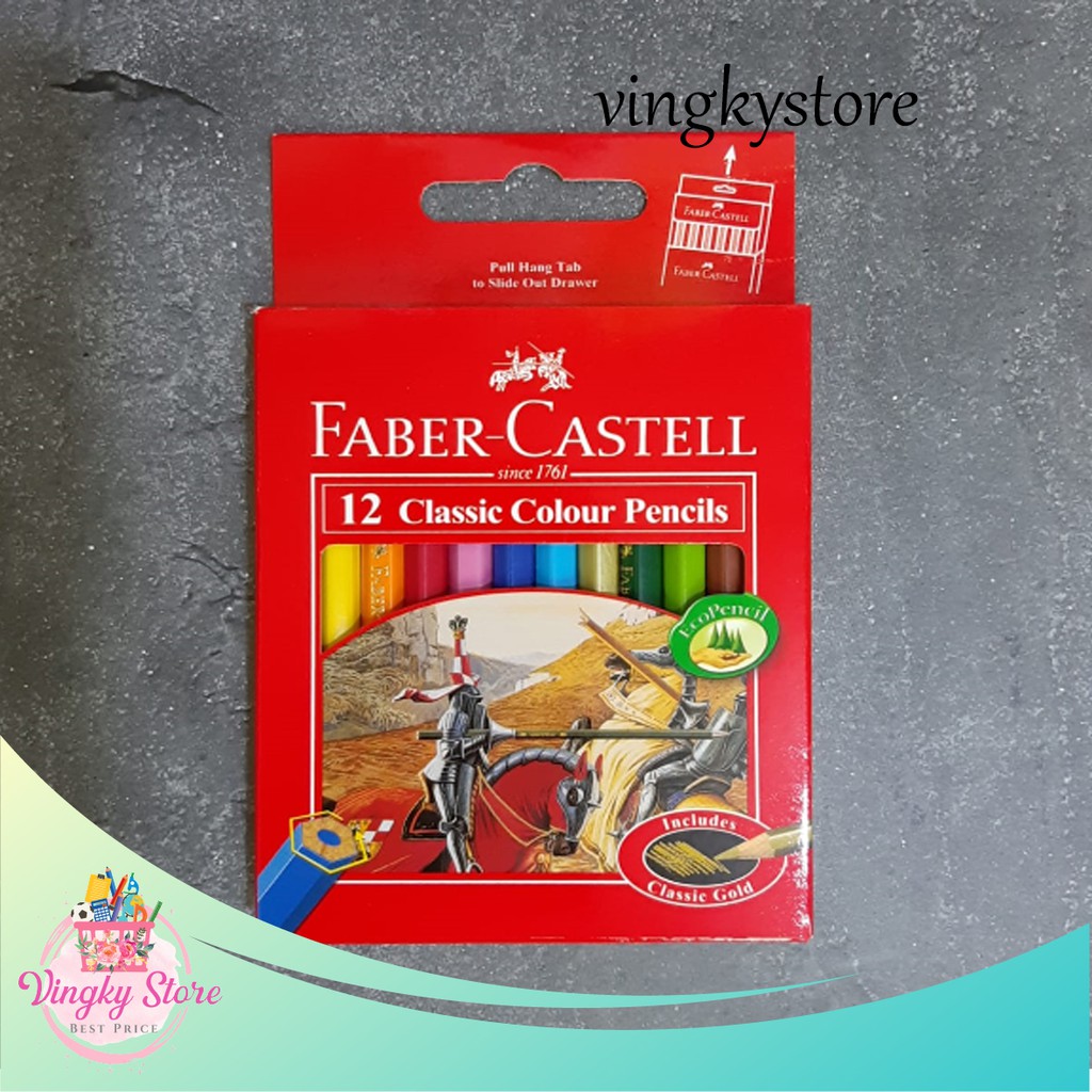 

Pensil Warna Classic 12 Warna Short Faber Castell