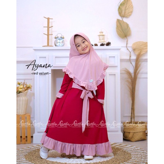 Azamka Hijab Ayana Dress Kids