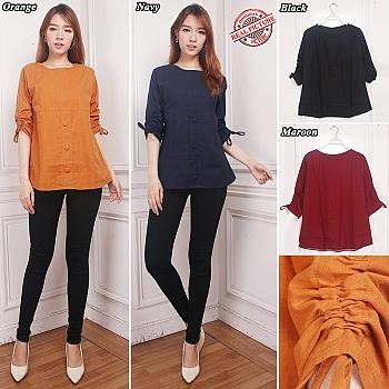 Aliya Atasan blouse wanita jumbo fit to XL