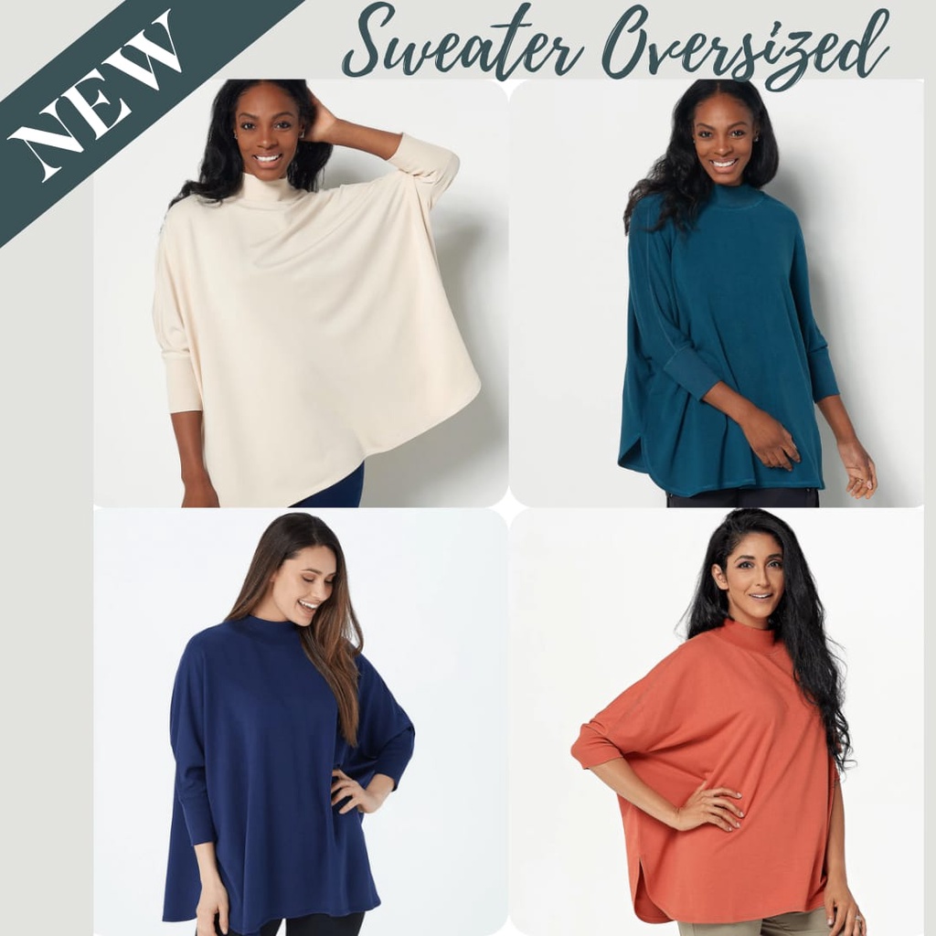 sweater wanita/sweater polos/sweater oversize/sweater wanita polos/sweater oversized polos