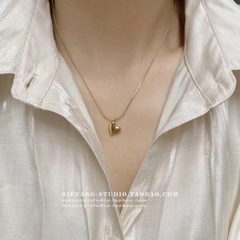 Aksesories Wanita Kalung Fashion Korea Impor Ori Titanium Anti Karat KT61