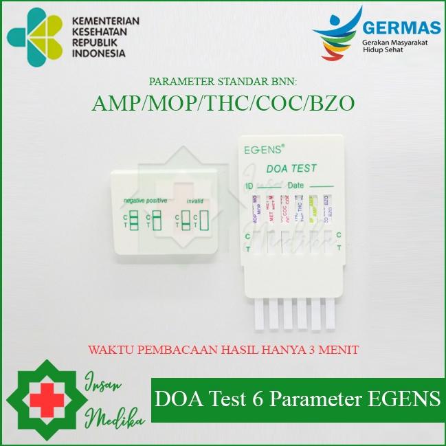 Strip Tes Narkoba 6 Parameter Termurah